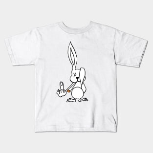 Attitude Bunny Kids T-Shirt